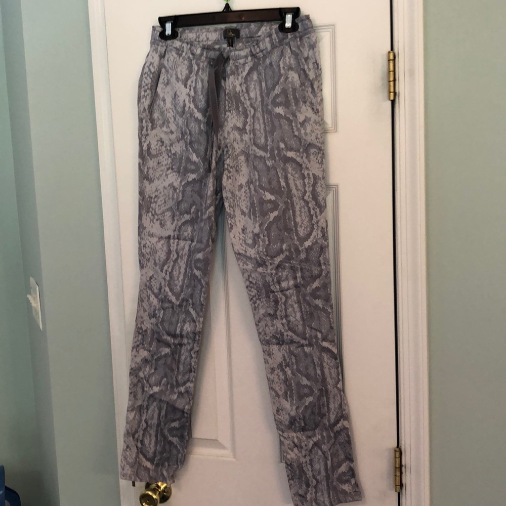 Snakeskin Jaanuu scrub pants